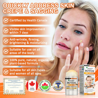 ✅Made and Shipped from Canada✨Lenaro™ Botox Bee Venom Firming Serum Stick🔥LAST DAY 70% OFF